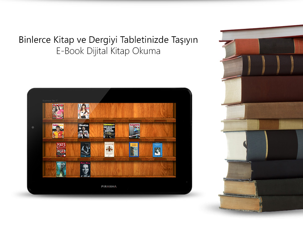 Business Tab 7.0-Binlerce Kitap ve Dergiyi Tabletinizde Taşıyın