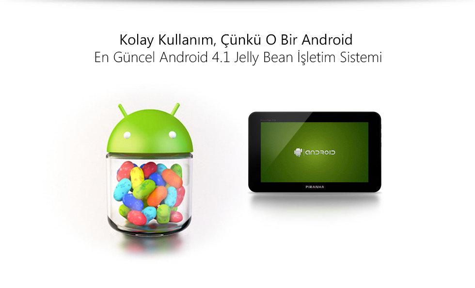 Pro II Tab 7.0-Kolay Kullanım, Çünkü O Bir Android