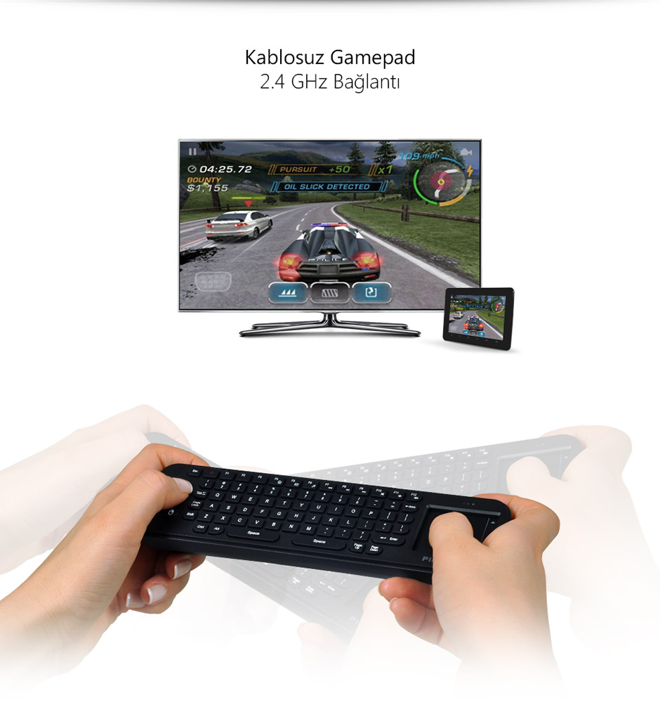 Mini X Type-Kablosuz Gamepad