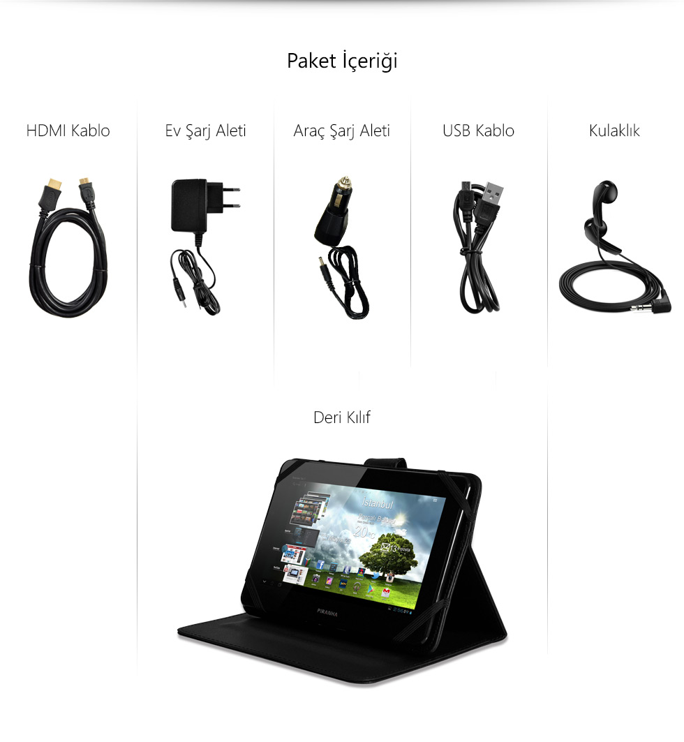 Business II Tab 7.0-Paket İçeriği