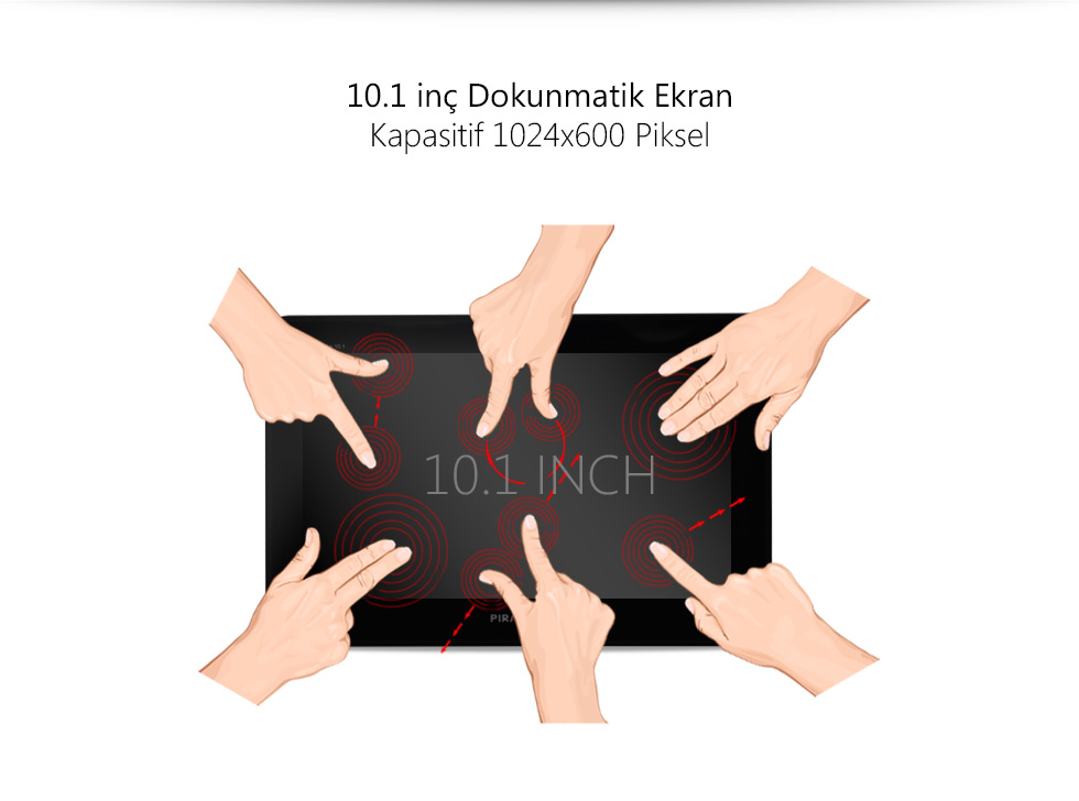 Business II Tab 10.1-10.1 inç Dokunmatik Ekran