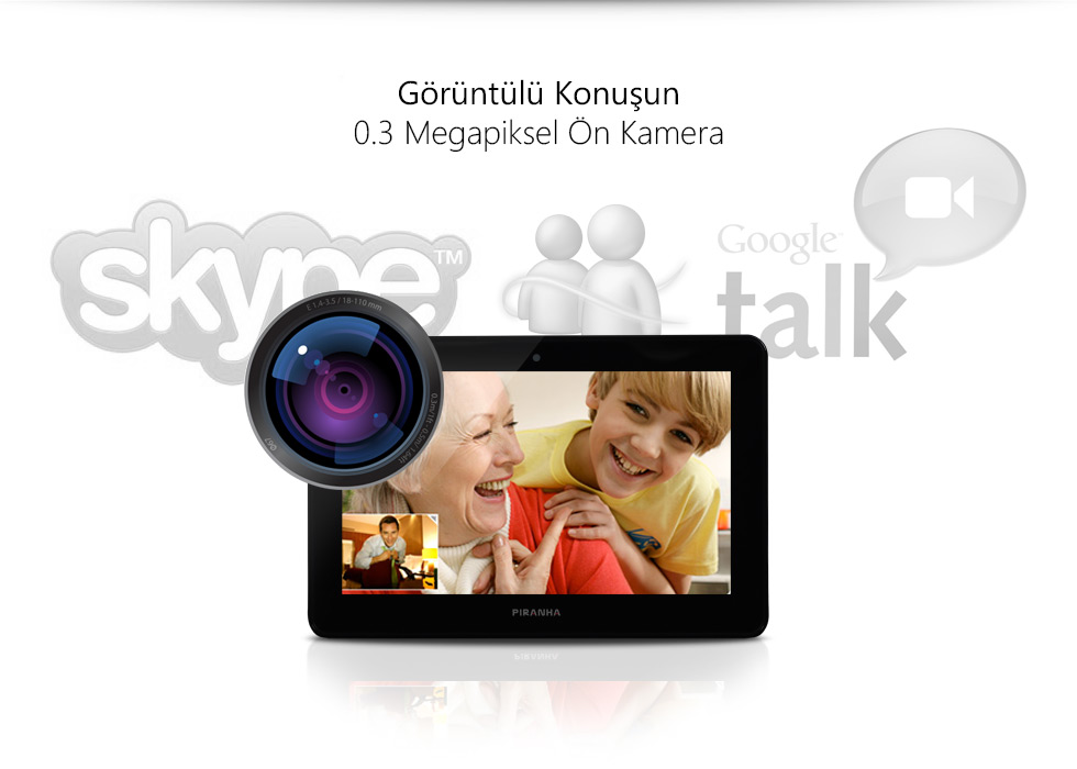 Business II Tab 10.1-Görüntülü Konuşun