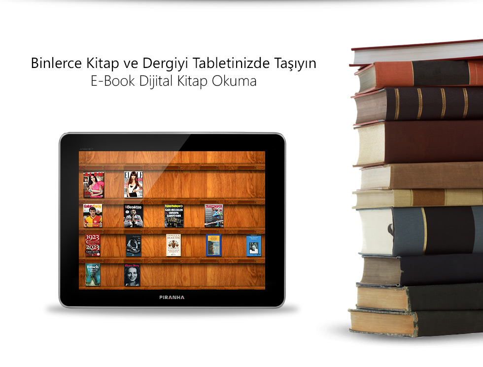 Aristo Tab 9.7-Binlerce Kitap ve Dergiyi Tabletinizde Taşıyın