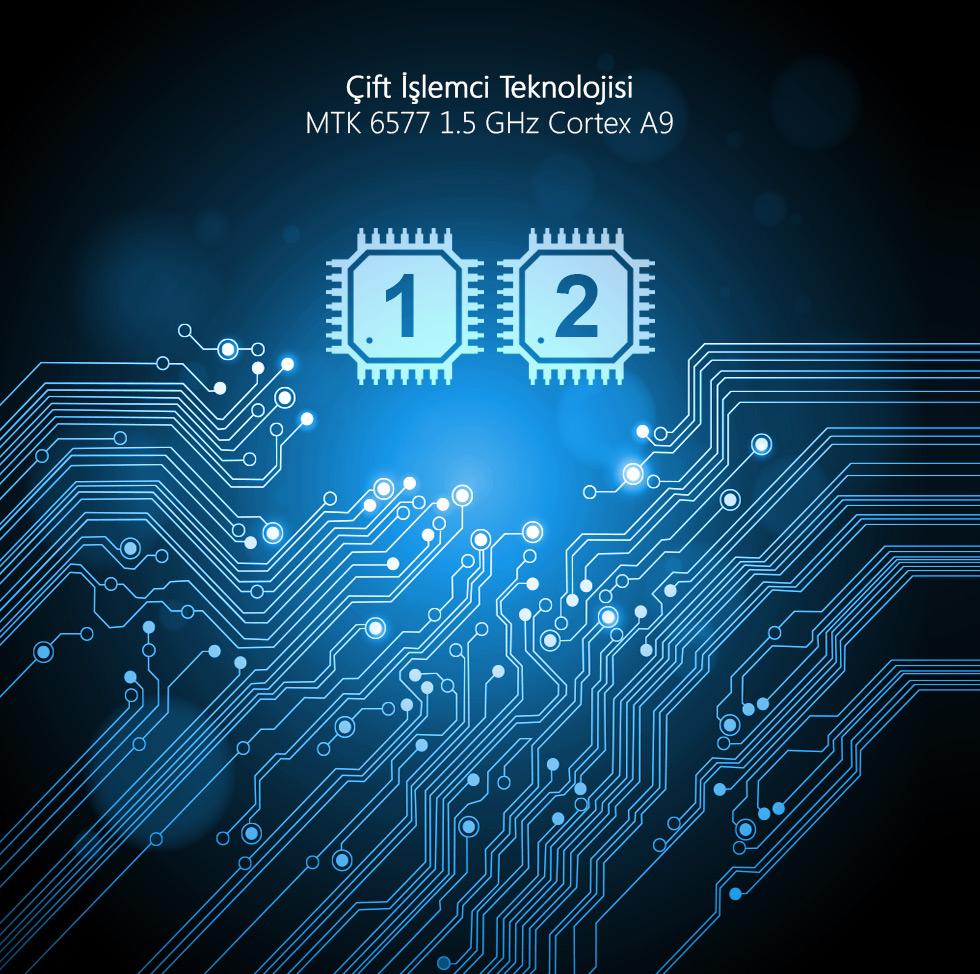 Aristo Tab 9.7-Çift İşlemci Teknolojisi