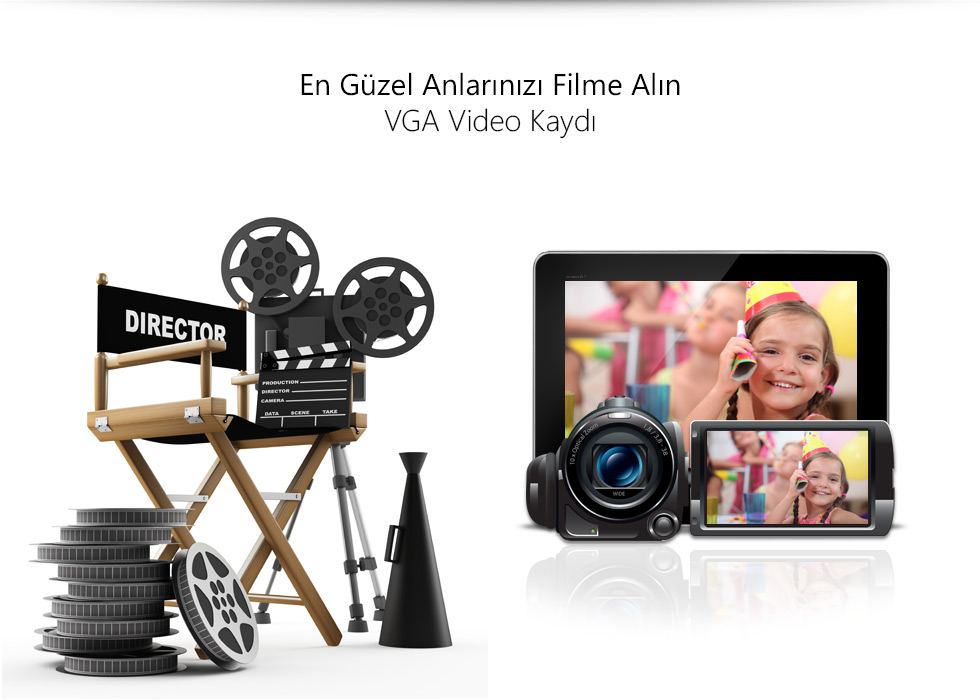 Aristo Tab 9.7-En Güzel Anlarınızı Filme Alın