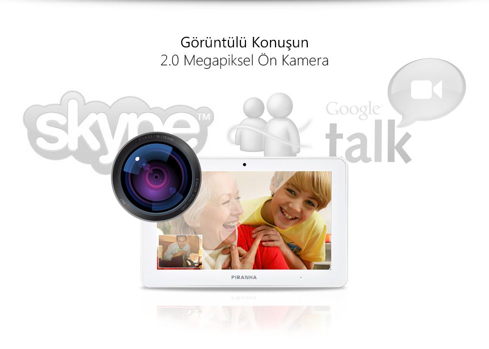 Business III Tab 10.1 Zeus White-Görüntülü Konuşun