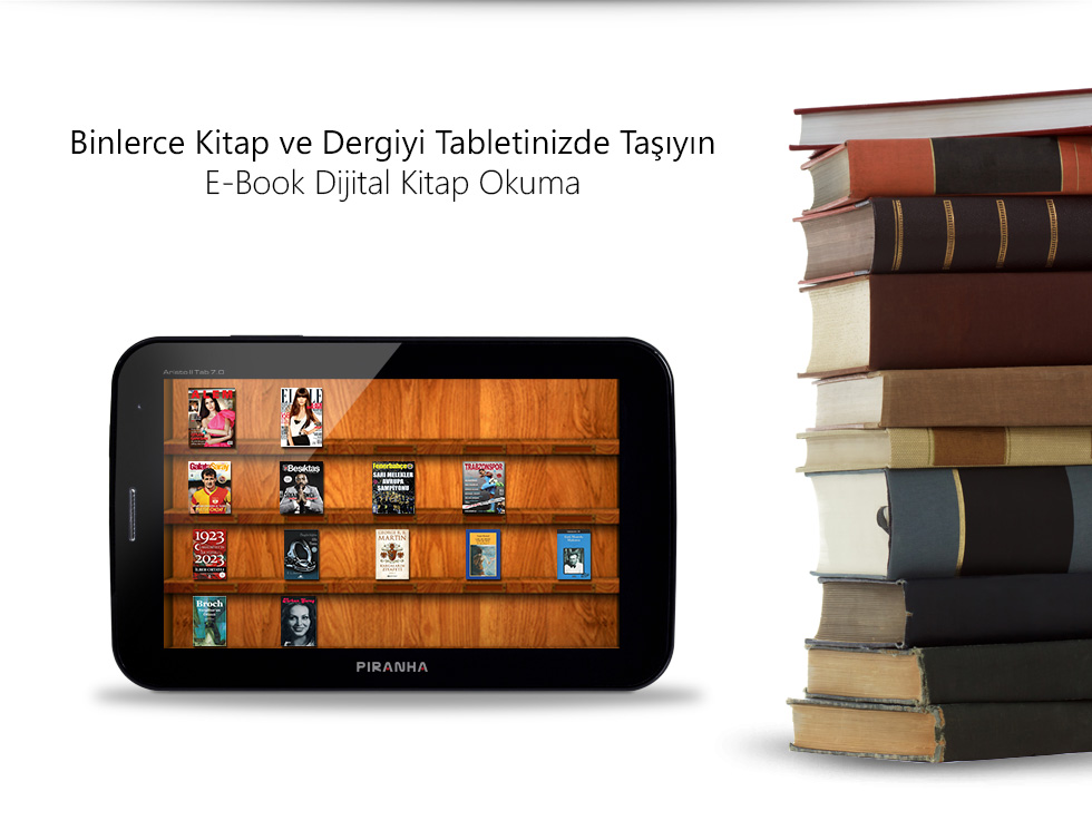Aristo II Tab 7.0-Binlerce Kitap ve Dergiyi Tabletinizde Taşıyın