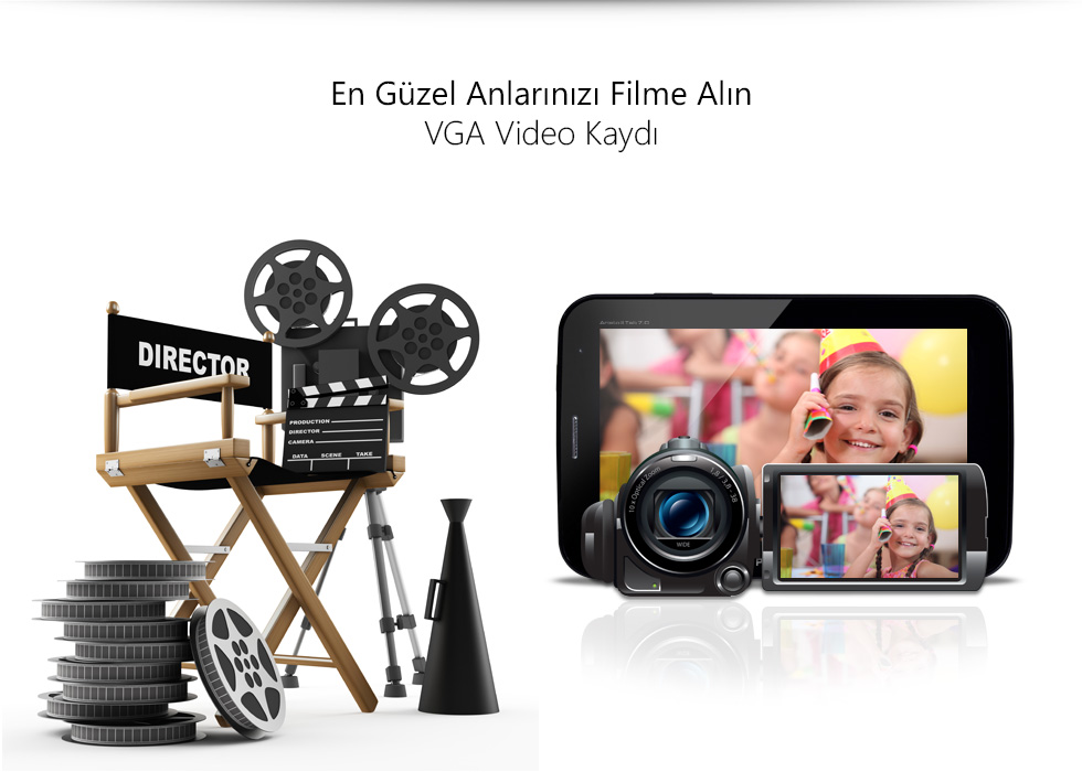 Aristo II Tab 7.0-En Güzel Anlarınızı Filme Alın