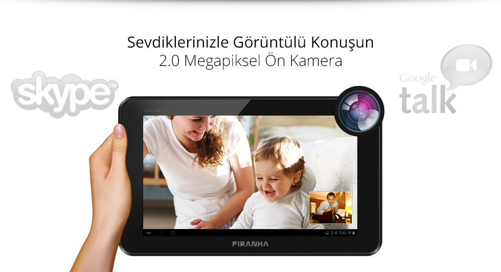 Zoom Tab 7.0-Sevdiklerinizle Görüntülü Konuşun