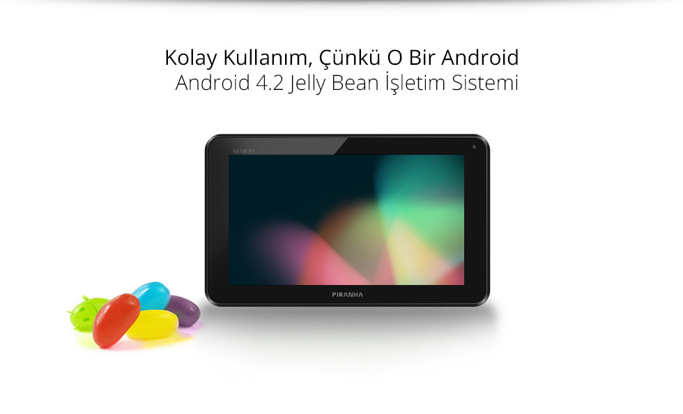 Ice Tab 9.0-Kolay Kullanım, Çünkü O Bir Android