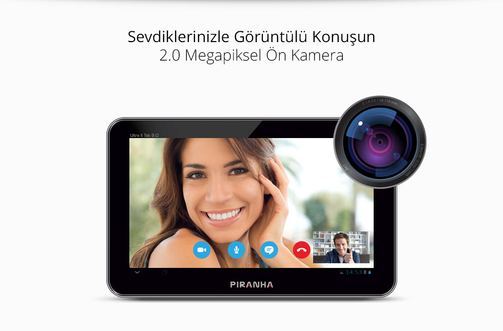 Ultra II Tab 9.0-Sevdiklerinizle Görüntülü Konuşun