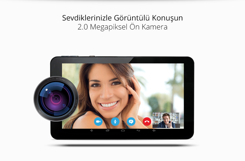 Zoom II Tab-Sevdiklerinizle Görüntülü Konuşun