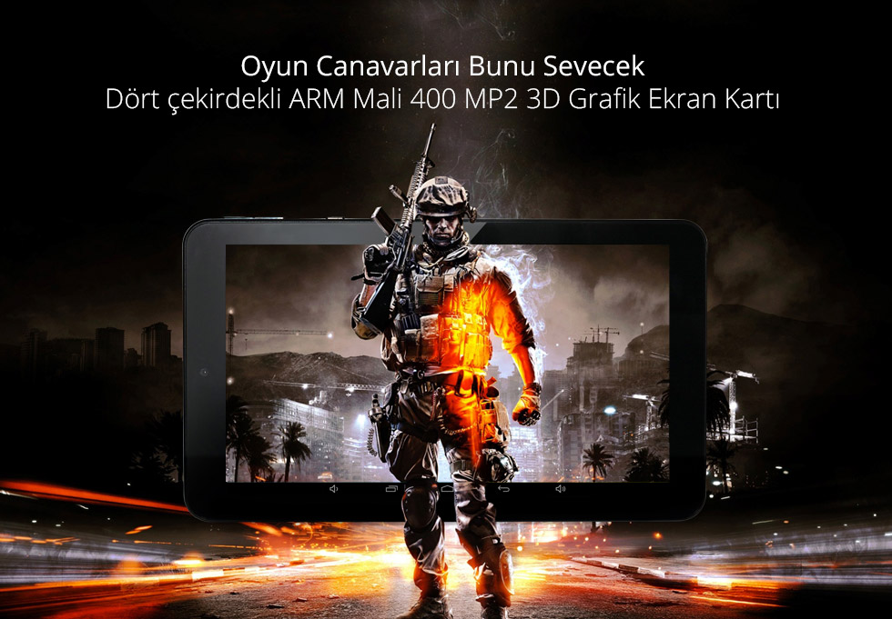 Zoom II Tab-Oyun Canavarları Bunu Sevecek