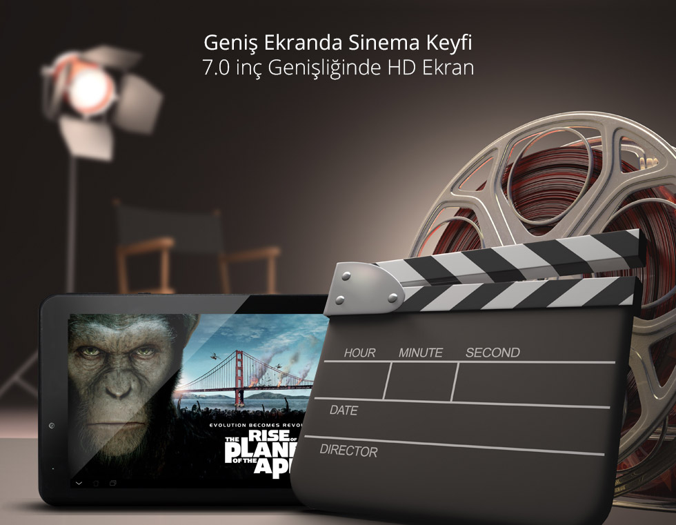 Aristo Q Tab 7.0-Geniş Ekranda Sinema Keyfi