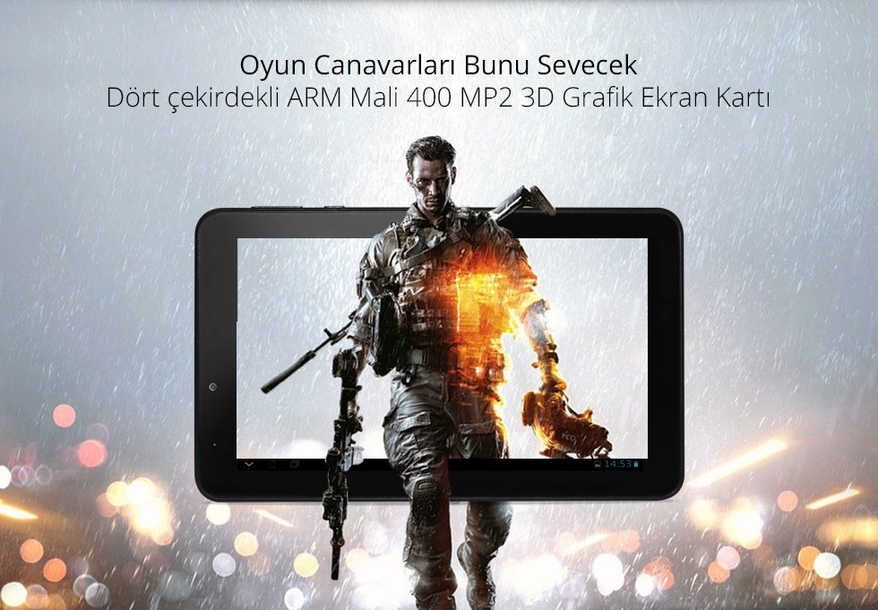 Aristo Q Tab 7.0-Oyun Canavarları Bunu Sevecek